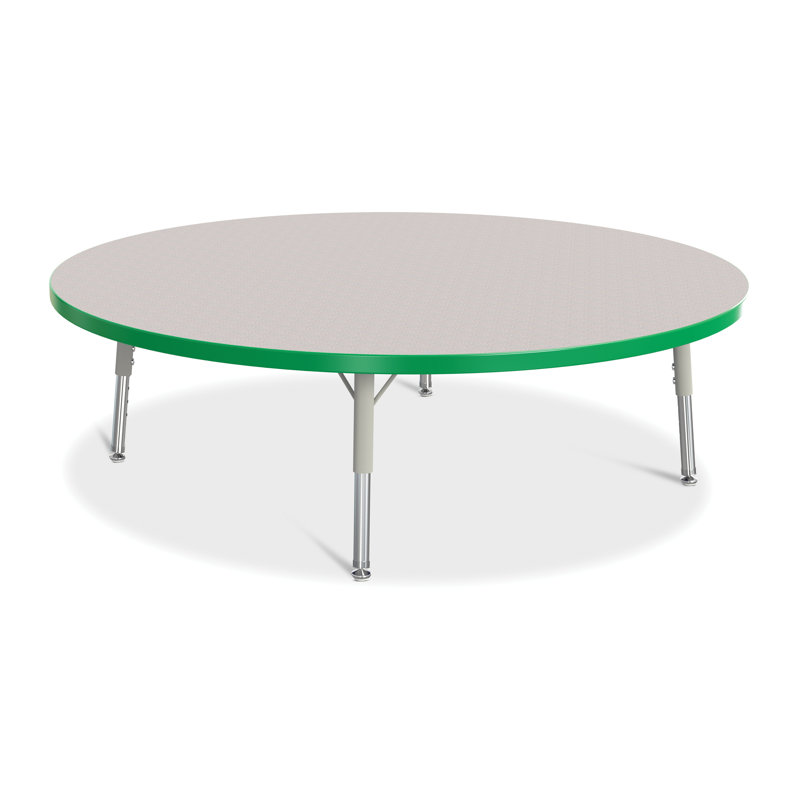 Tables rondes Berries, Gris / vert, l 36 po x P 36 po (taille élémentaire : H 15 po