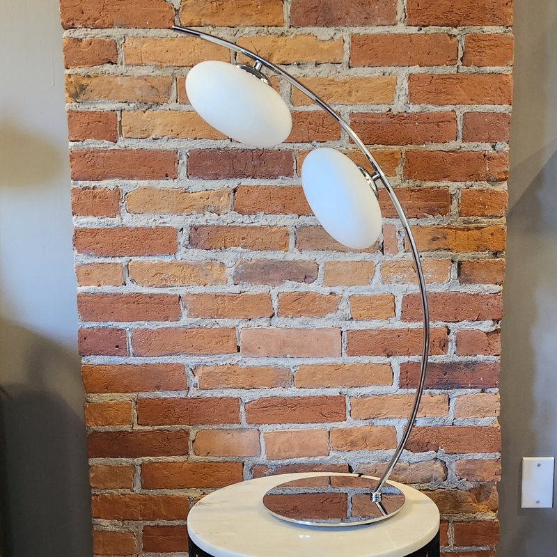 Anatolij Metal Desk Lamp, Chrome