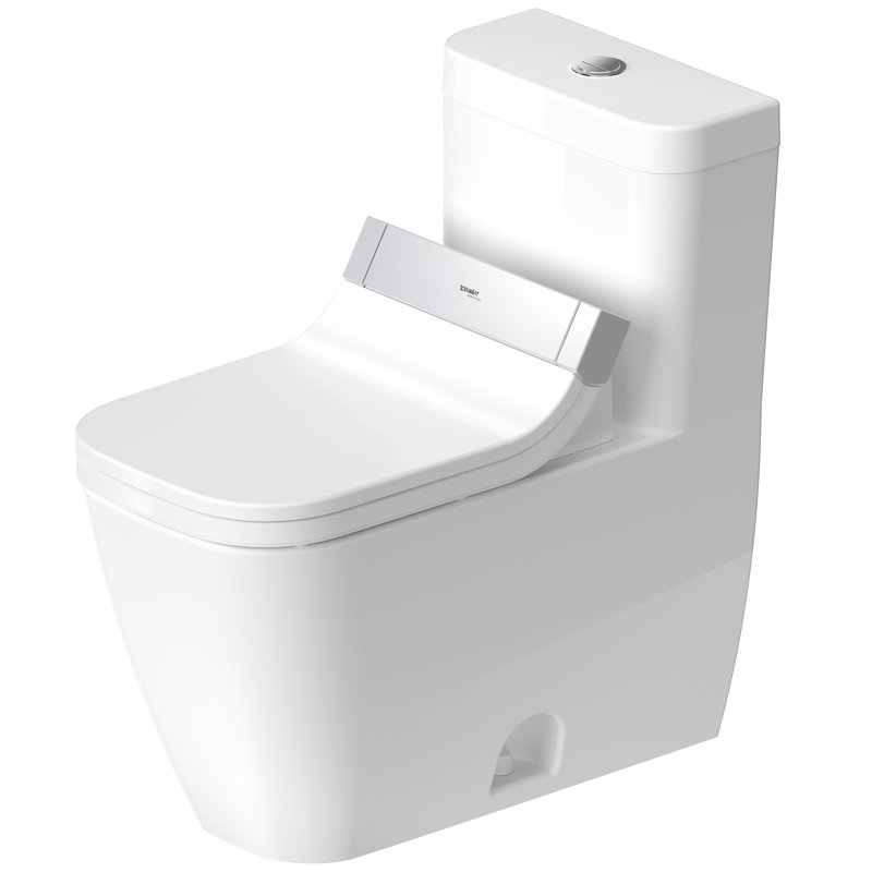 Toilette allongée une pièce à double chasse Happy D.2 (siège inclus)