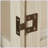 2 Doors Curio Cabinet with Tempered Glass Doors-2088148154