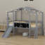 Lit mezzanine avec échelle et glissade-1793050464