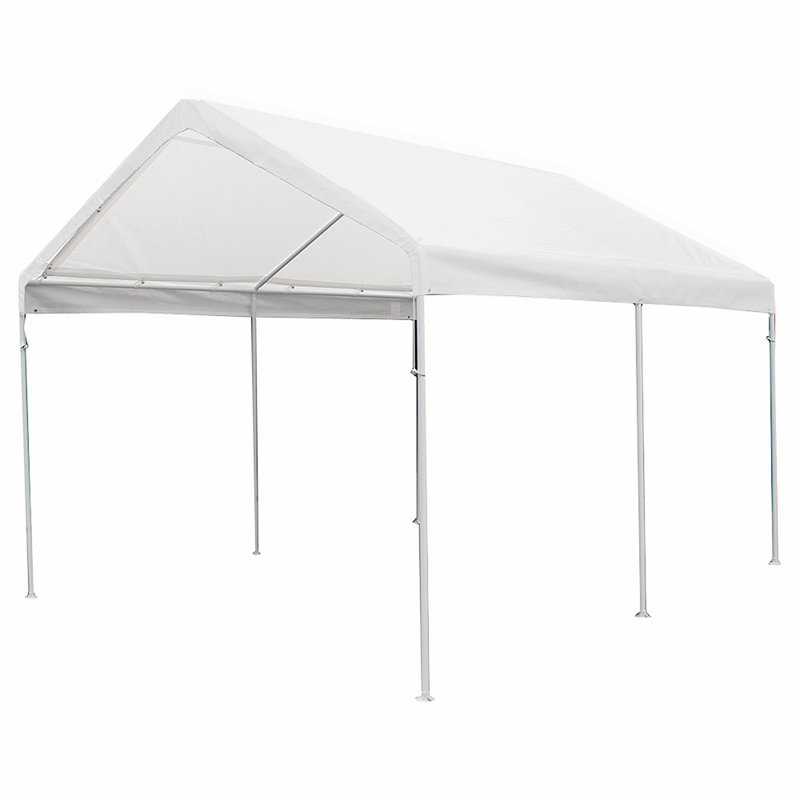 White Rectangular Water-Resistant Garden Canopy Cover