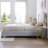 Hampton  Wingback Bed, Linen-108856404-108856410