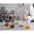 1L Clear Glass Measuring Mixing Jug in ML Oz Pints Kitchen Cooking Baking