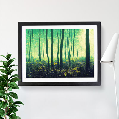 Otherworldly Summer Forest - Single Picture Frame Print