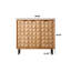 Rangement pour chaussures en bois massif Burlywood
