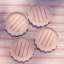 Cabana Stripe Melamine Dinner Plate Set/4-1236596970