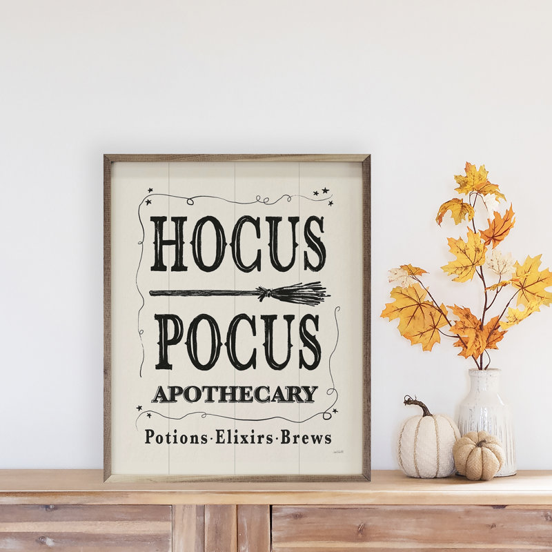 Hocus Pocus par Anne Tavoletti, H 20 po x l 16 po