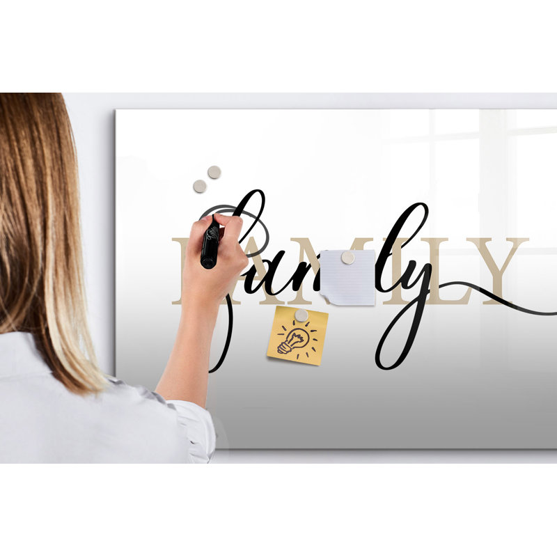Magnetic Glass Dry Erase Board