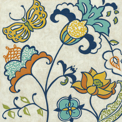 Joyous Garden III by Chariklia Zarris - Wrapped Canvas Painting