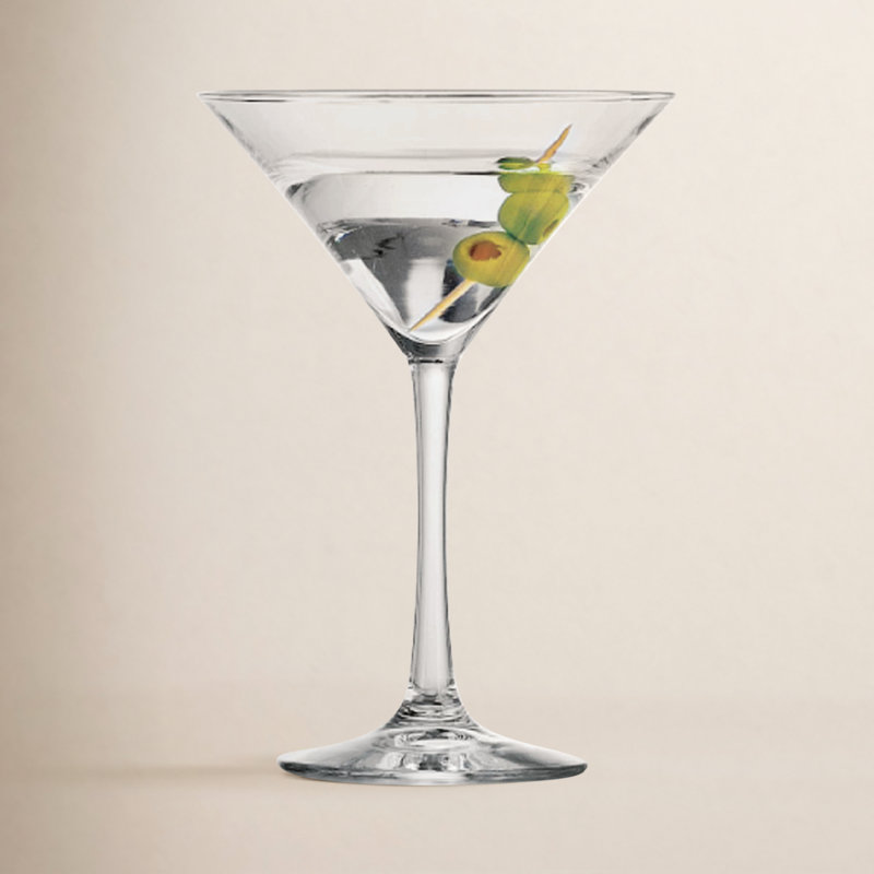 Verres à martini Merlot Birch Lane ™, 8 onces, ensemble de 6