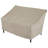 Modern Leisure Chalet Patio Loveseat Cover, 2-Pack, 66"L x 40"W x 39"H, Beige-75037919