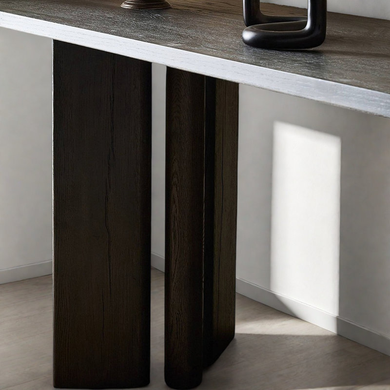 Console Retro Minimalist Art, H 29,92 po x l 47,24 po x P 21,65 po