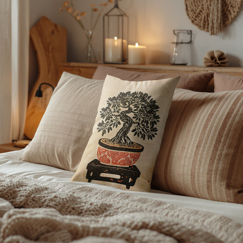 Coussin Bonsai