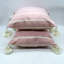 Housse de coussin intérieure / extérieure rayée carrée-2090849514