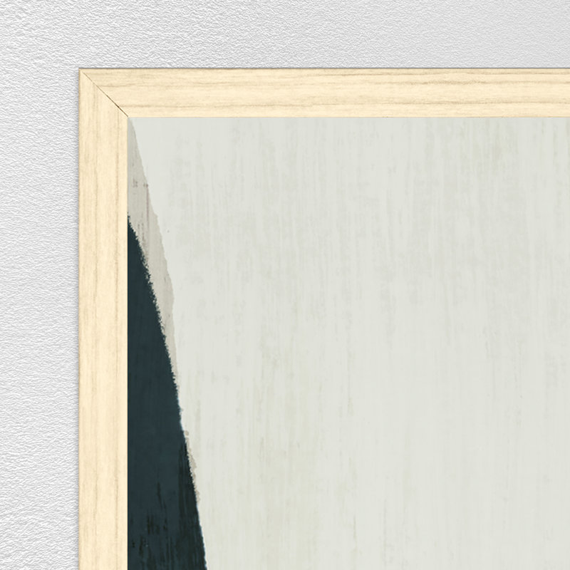 «Balancing Act II» par Bobby Berk - peinture sur toile à cadre flottant