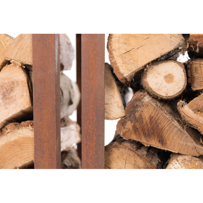 Hodr 50cm W Metal Log Rack
