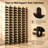 16 Bottle Wall Mount Wine Rack,Black Industrial Wine Storage Display Rack, Wine Cellar Storage,for Home Bar, Restaurant