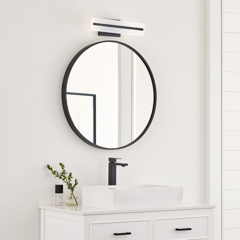2 - Light Vanity Light, Midnight Black