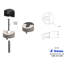 Stainless Steel Floor Mount Stop-43638106