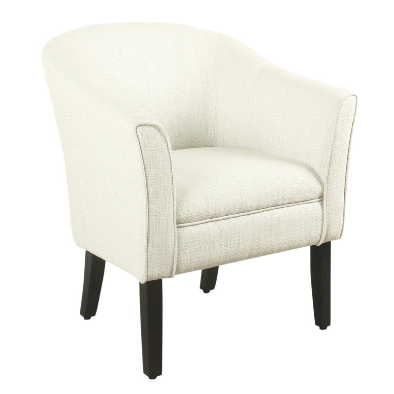 Fauteuil de 28 po de largeur Causey, Blanc