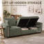 228 cm W Patio Sofa