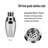 9 Piece Bartender Kit - Bar Tool Set Cocktail Shaker Set Portable Bar Professional Tool Set