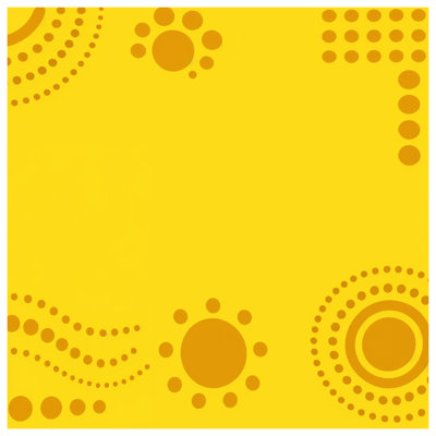 Yellow Dotted Circles Comforter