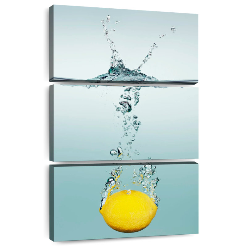 Éclaboussure de citron, H 38 po x l 24 po
