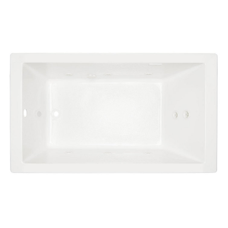 66" X 36" Sitka Acrylic Drop-In Whirlpool Tub