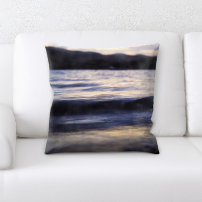 Khalil Microsuede Reversible Throw Pillow