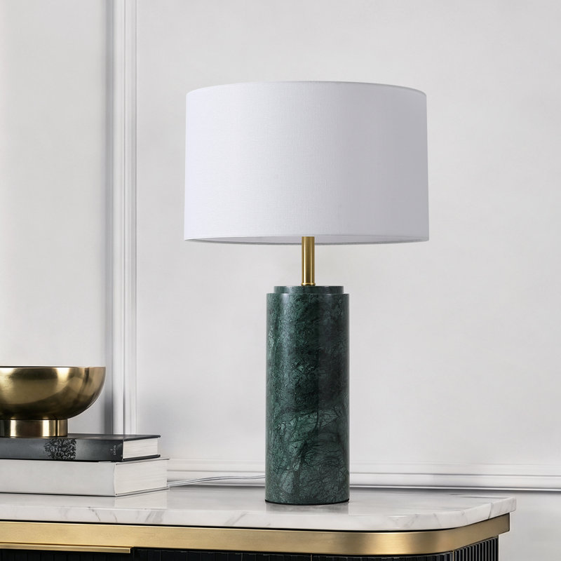 22.4" Modern Marble Table Lamp