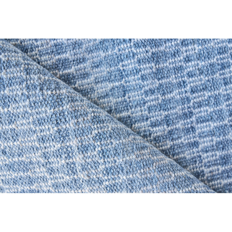 Florence Geometric Area Rug in Light Blue, Rectangle 9' x 12'