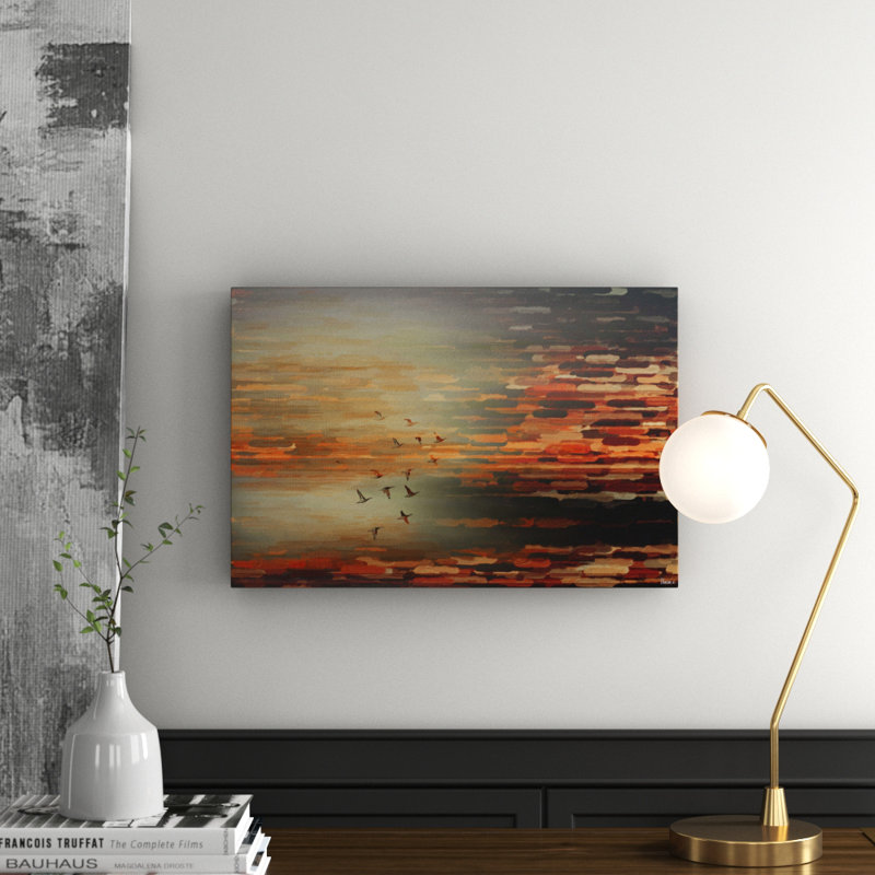 Night Flight by Parvez Taj - Wrapped Canvas Painting, 51cm H x 76cm W