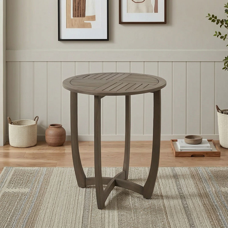 Table en bois avec dessus et pieds