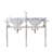 Copeland 33" Tall Stone Oval Console Bathroom Vanity with Faucet and Overflow-190267976