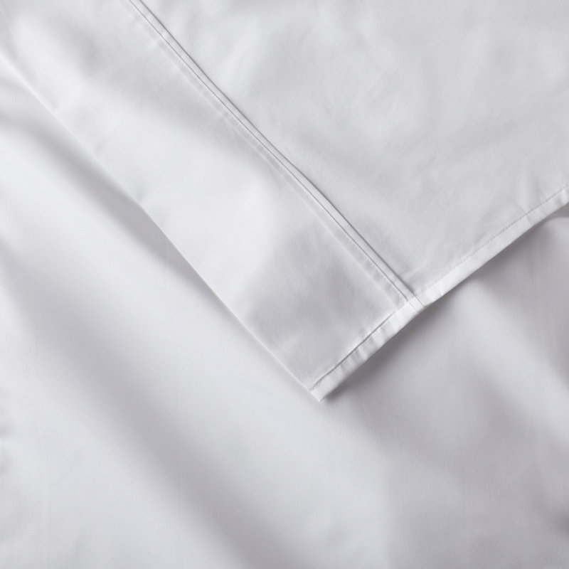Hayward Egyptian Cotton Sateen Sheet Set, White, King
