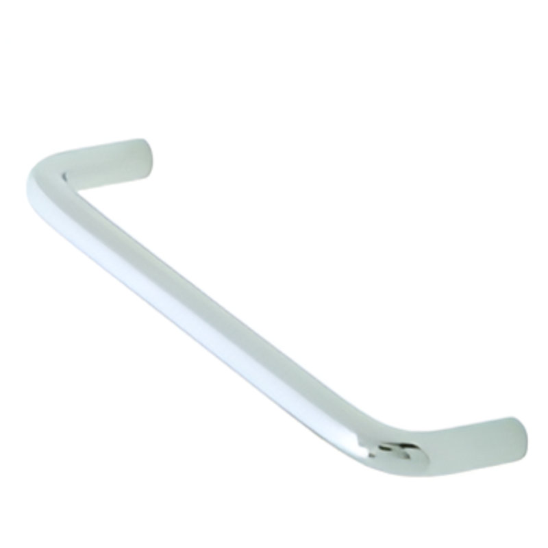 4 in. (102 mm) Center-to-Center Modern Polished Chrome Drawer Pull (5-Pack)