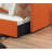Fabric Upholstered 1pc Day Bed with Pull-out Trundle-1409314481