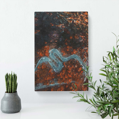 Road In Bregaglia Switzerland - Wrapped Canvas