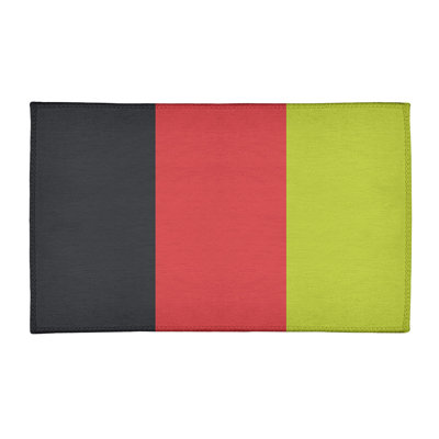 Chenille Striped Indoor Rug