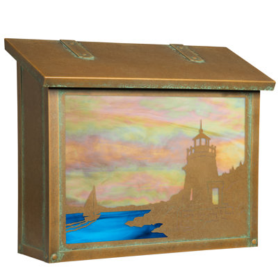 Boîte aux lettres murale Coastal Cottage