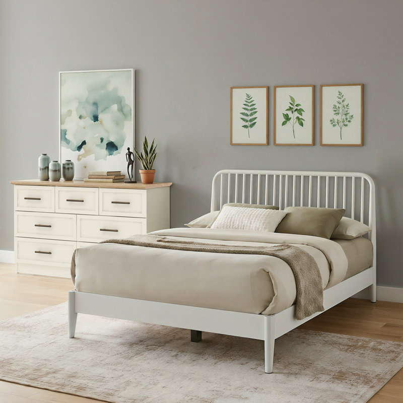 Solid Wood Bed Sleep Suite Bedroom Set