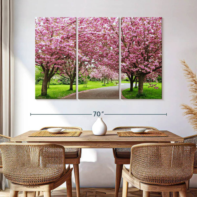 Chemin de jardin Harnek Cherry Blossom, H 42 po x l 65 po