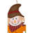 41.5"H Scarecrow In The Corn Filed Combo Yard Stake