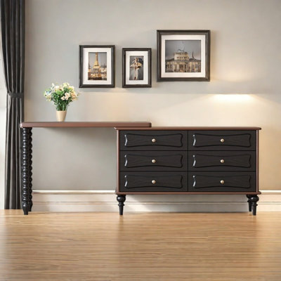 French Retro Light Luxury Dresser