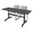 Kobe Flip-Top Training Nesting Table, 2 Zeng Stack Chairs-32668092-32668109