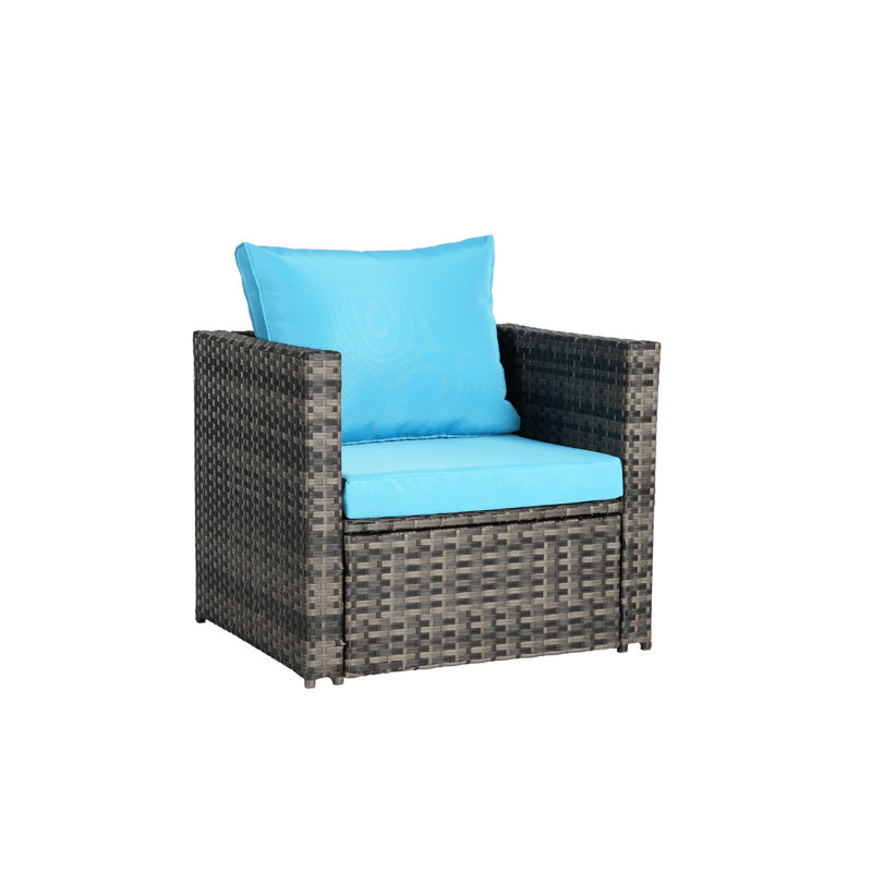 Outdoor Patio Furniture : 2 Person And Seating, 360 Lbs Load, Complete , Weather , - Cushions Cushions, Breathable