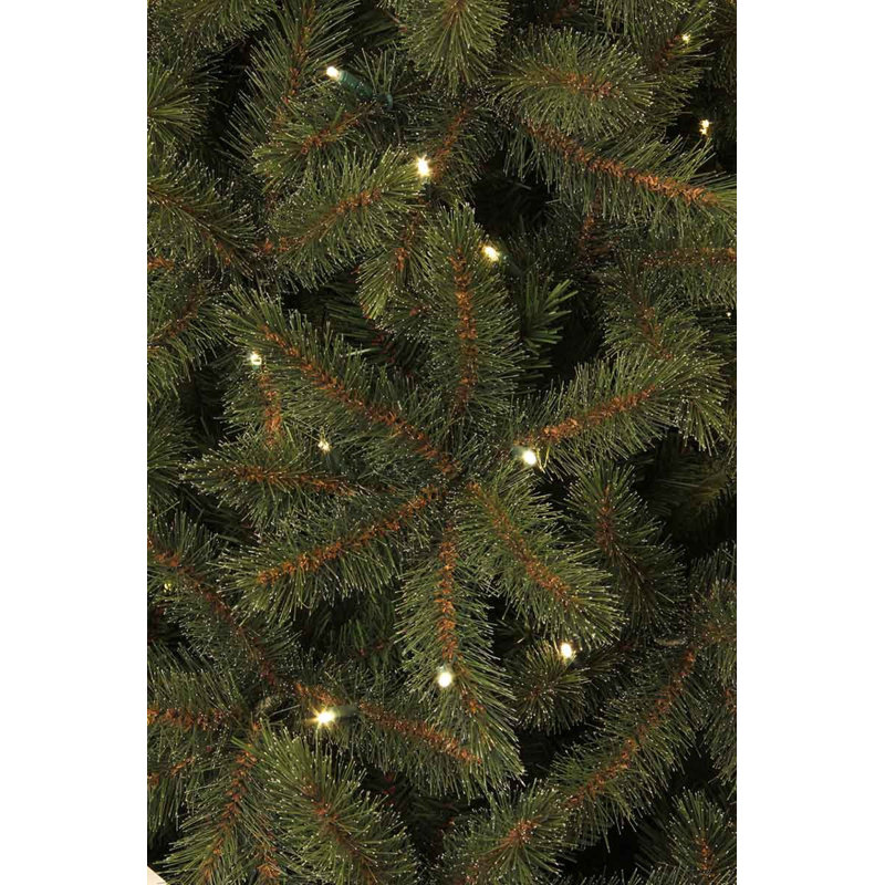 155cm H Lighted Artificial Fir Christmas Tree