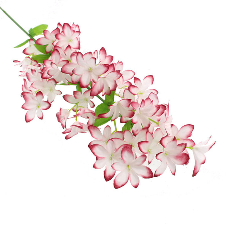 Periwinkle Arrangement, White/Red
